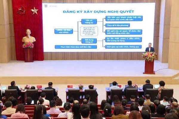 Hà Nội: Tập huấn công tác xây dựng văn bản quy phạm pháp luật